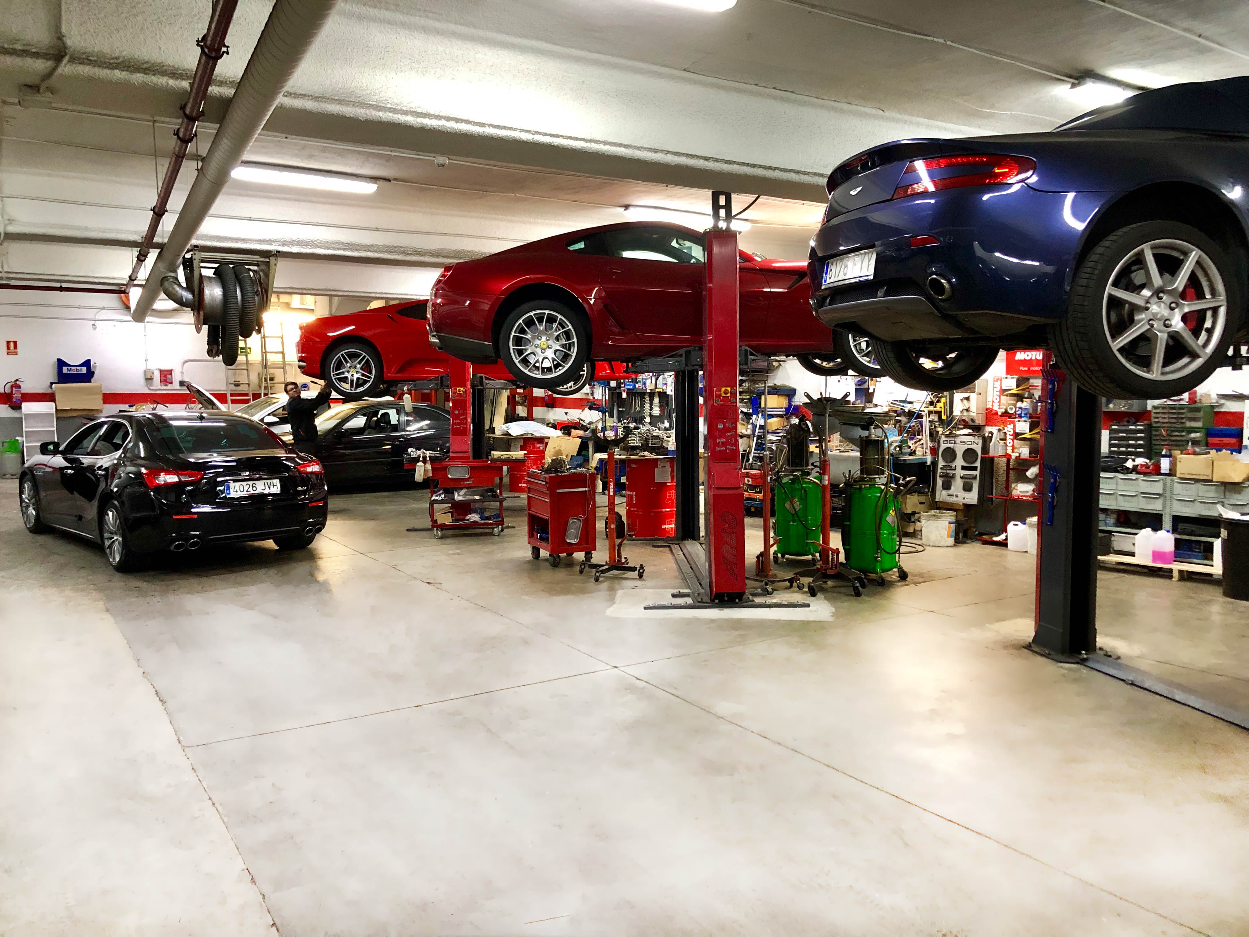 Professional Mechanic Working on Car Engine in New Orleans